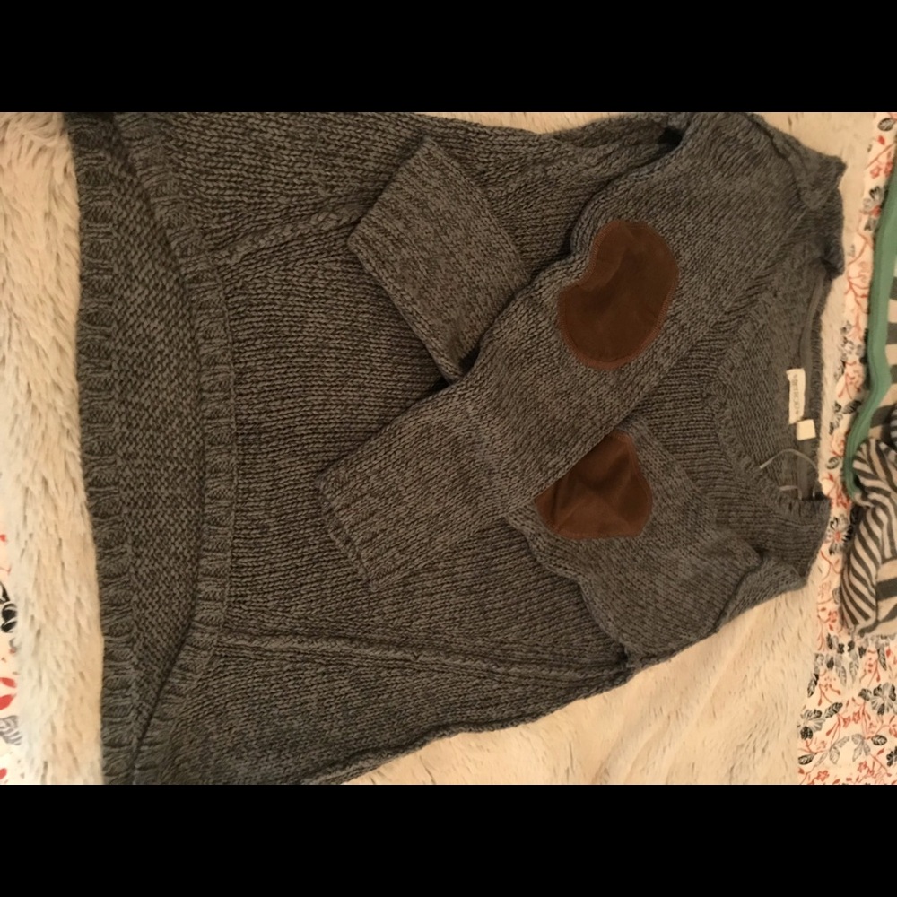 Retrod Grey sweater purchased thru Stitch Fix